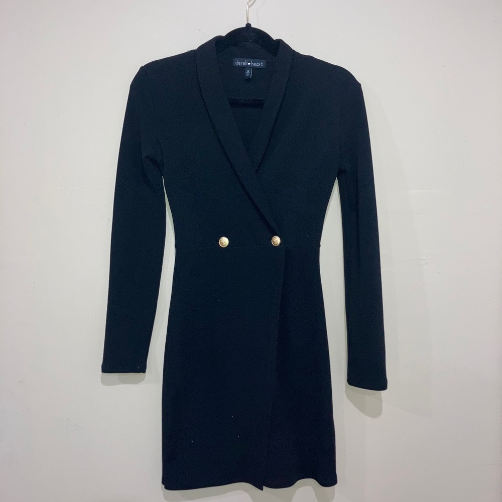 Black suit dress